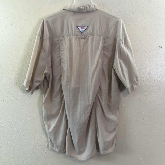 Penn Reels Authentic Fishing Gear Beige Shirt XL - Picture 11 of 12